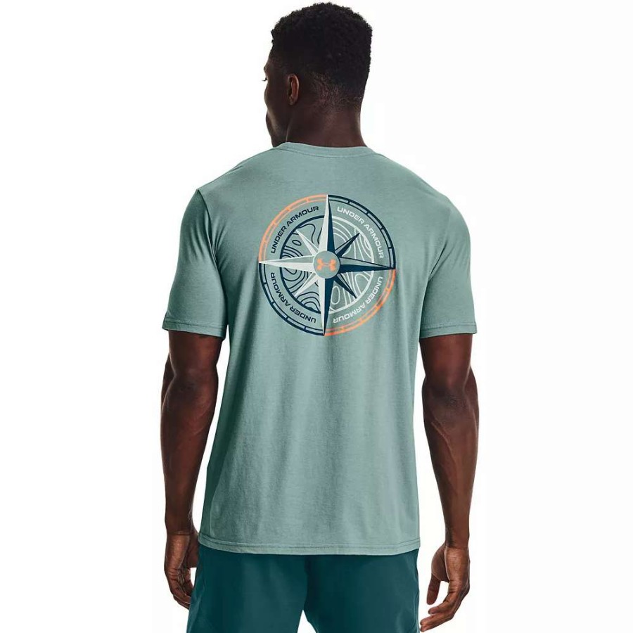 Tops * | Big & Tall Under Armour Engineered Compass Tee