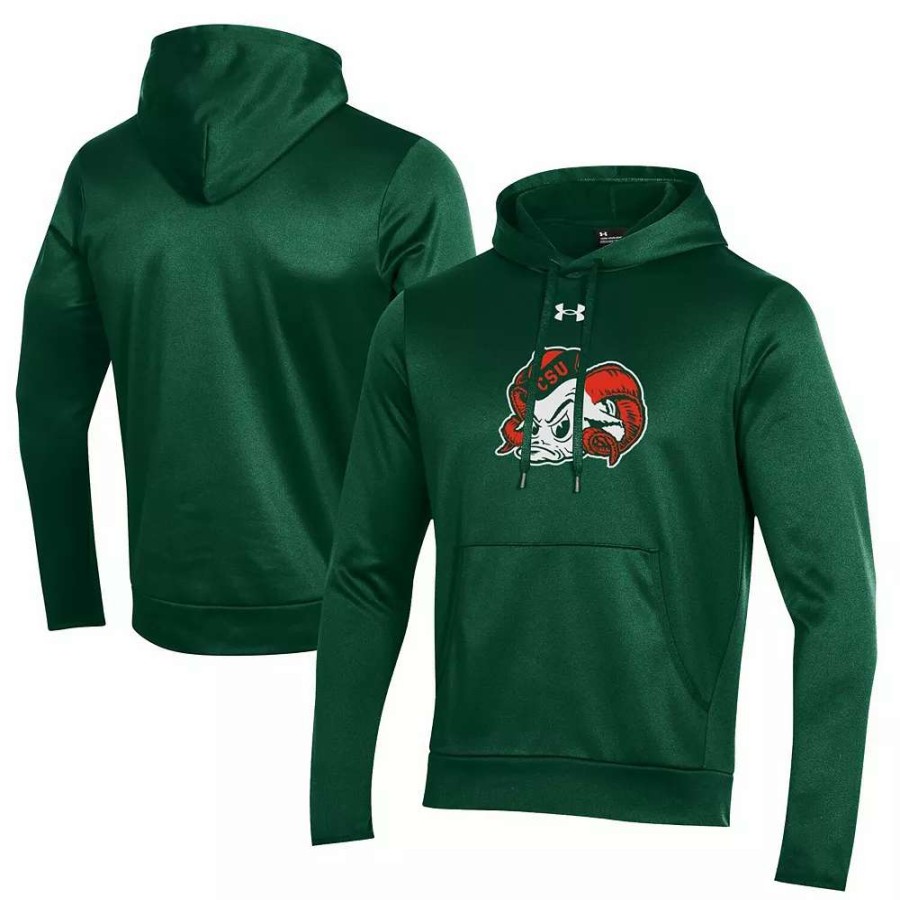 Tops * | Men'S Under Armour Green Colorado State Rams 2022 Aggie Day Pullover Hoodie