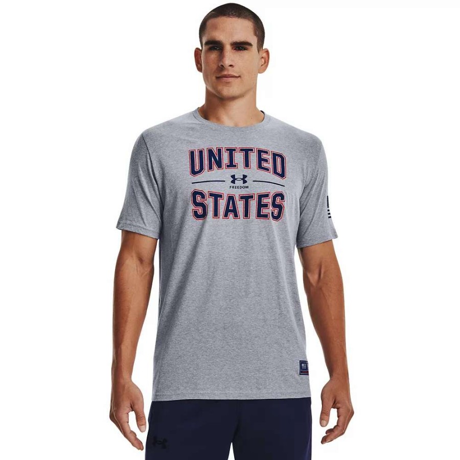 Tops * | Big & Tall Under Armour Freedom United States Tee