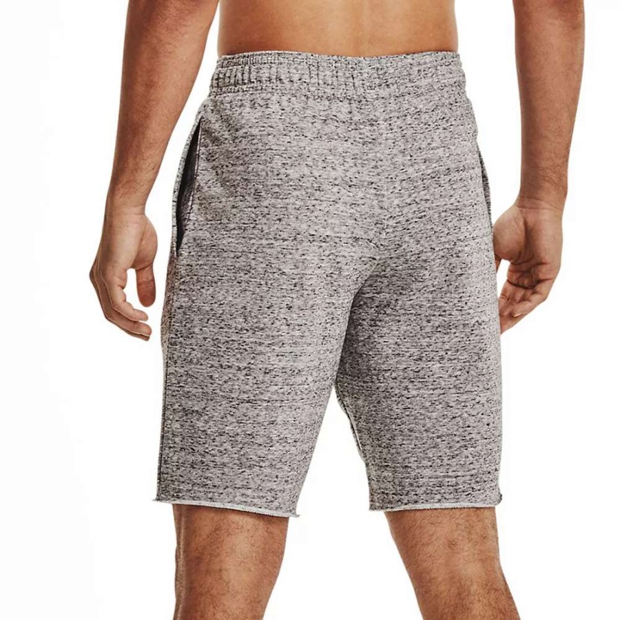 Bottoms * | Big & Tall Under Armour Ua Rival Terry Shorts Black