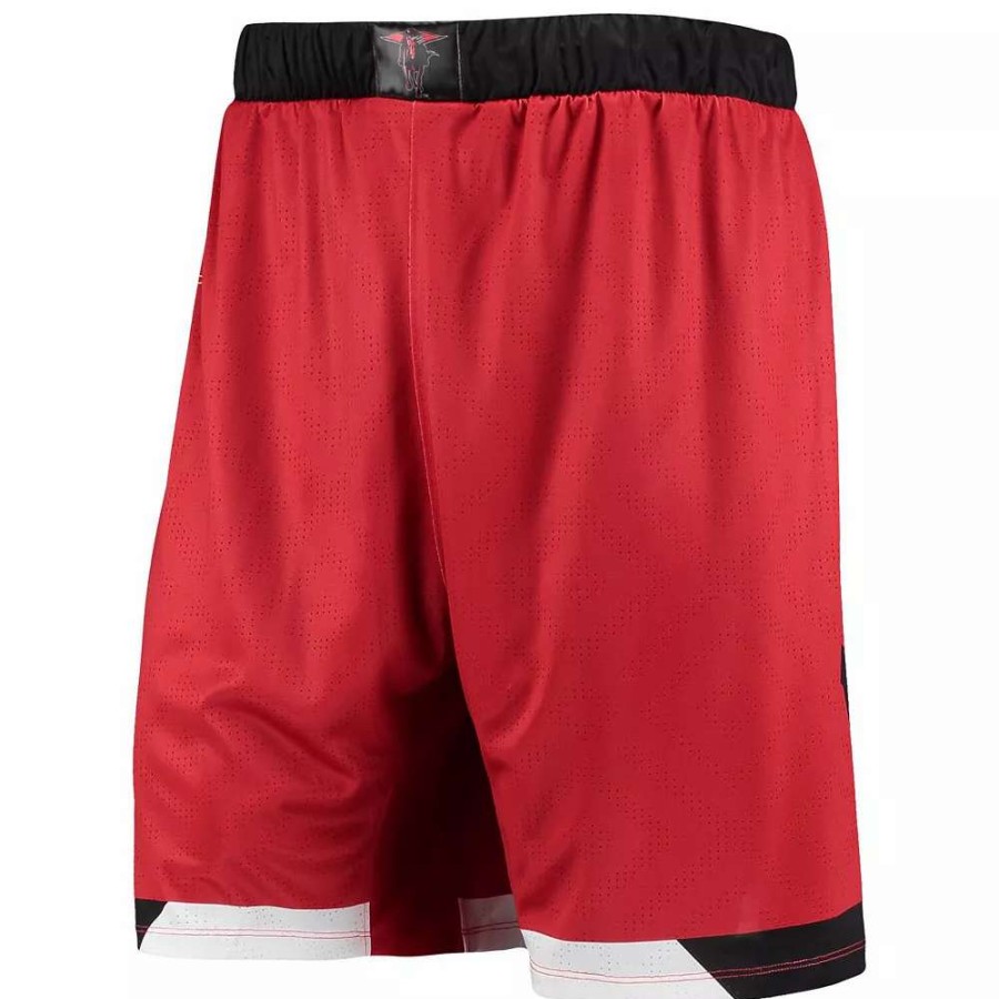 Bottoms * | Men'S Under Armour Red Texas Tech Red Raiders Team Replica Basketball Shorts