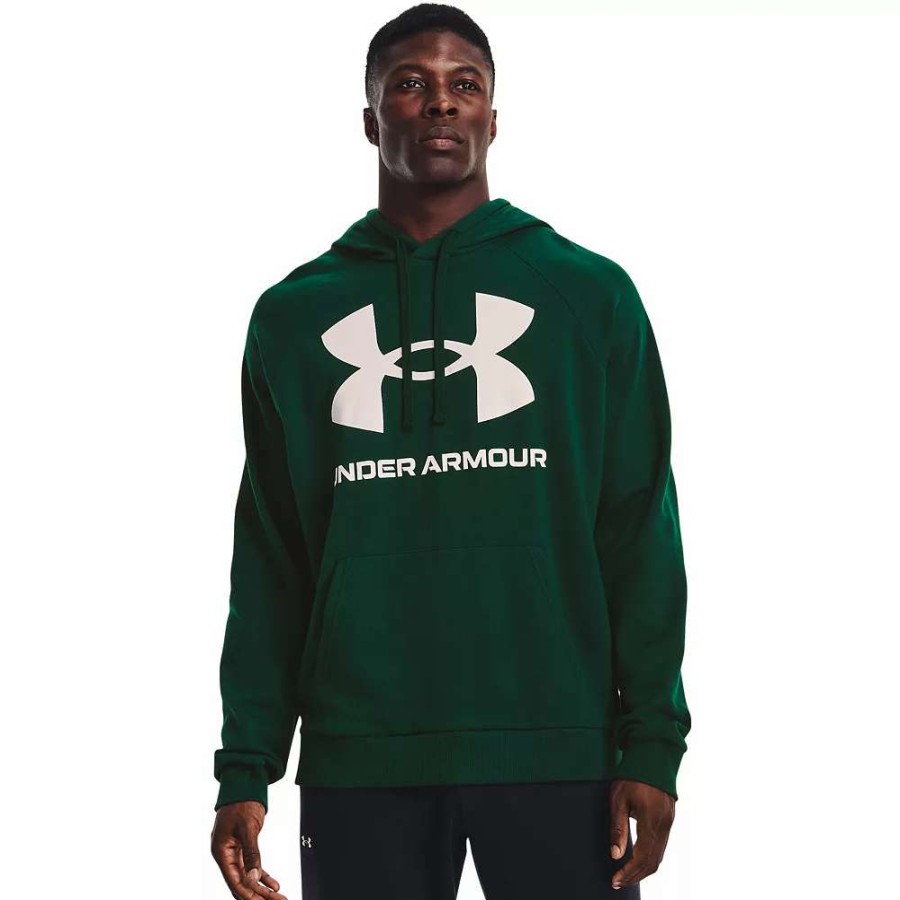 Tops * | Big & Tall Under Armour Rival Fleece Big Logo Hoodie