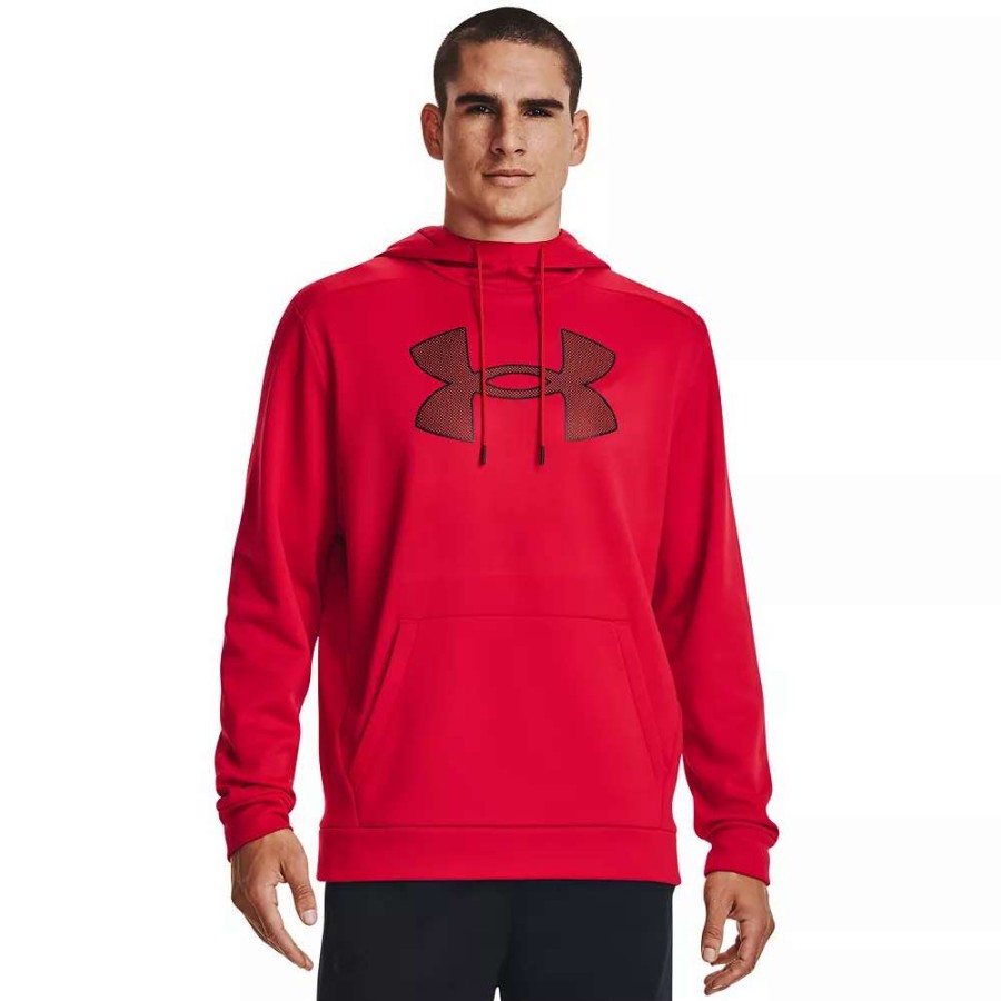 Tops * | Big & Tall Under Armour Big Logo Fleece Hoodie